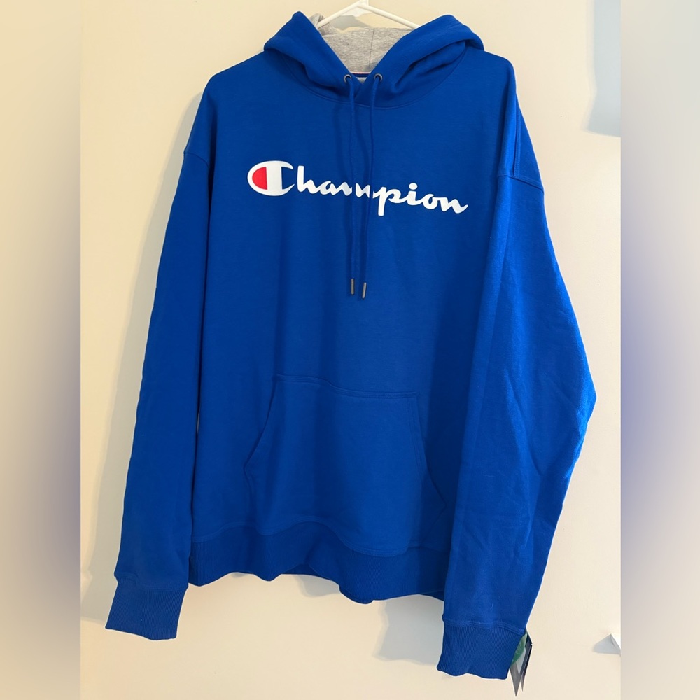 BNWT Champion Blue Hoodie